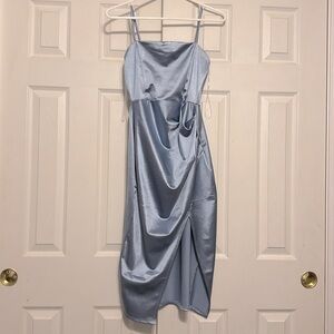NWT Windsor Satin Midi Homecoming Dress